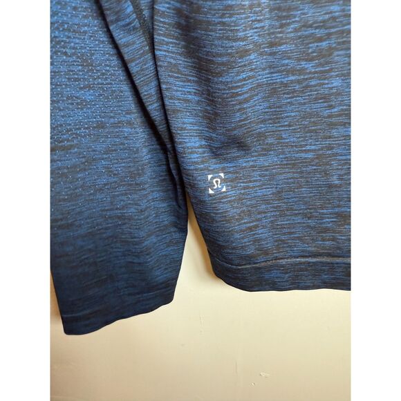 Lululemon Men’s Size Large Blue Heathered Time To Get Dirty Get Outside T Shirt - Picture 5 of 5